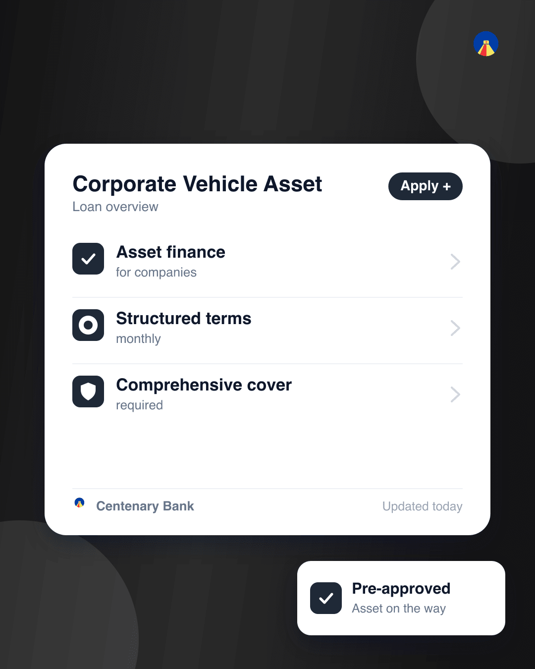 Corporate Vehicle Asset Financing