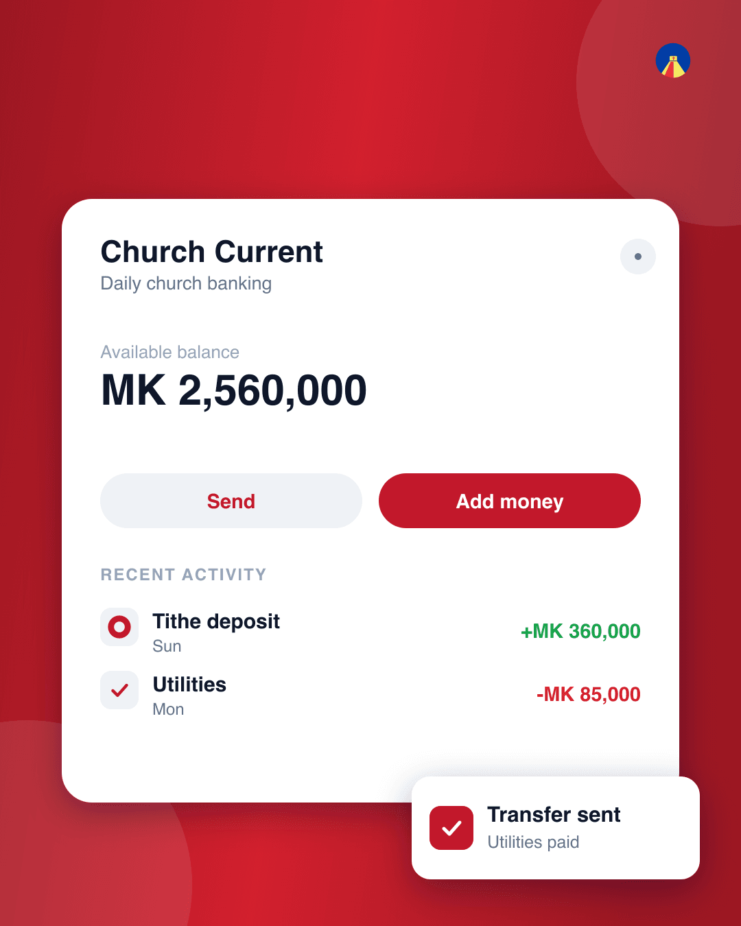 Religious Non-profit Making Current Account