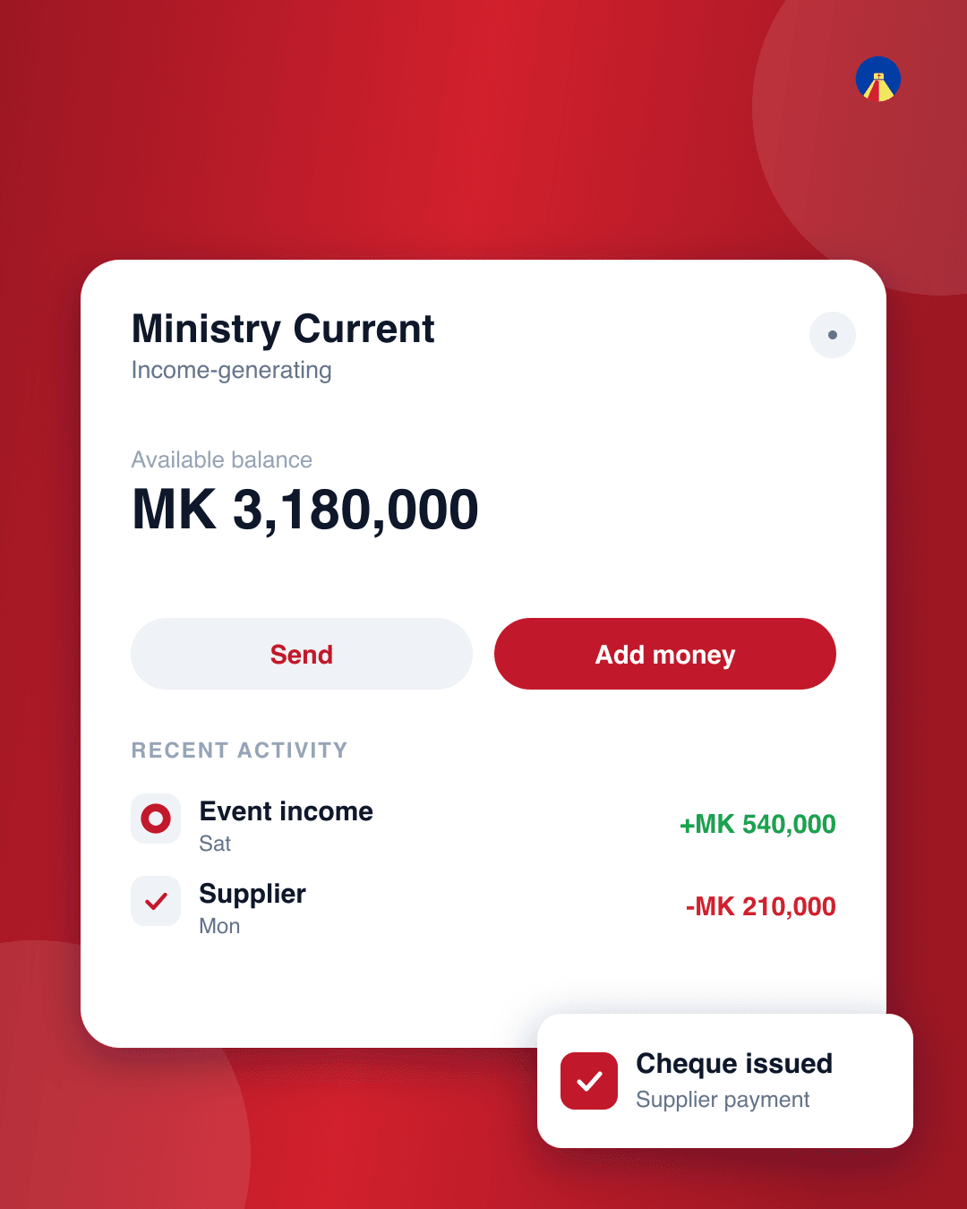Religious Profit Making Current Account