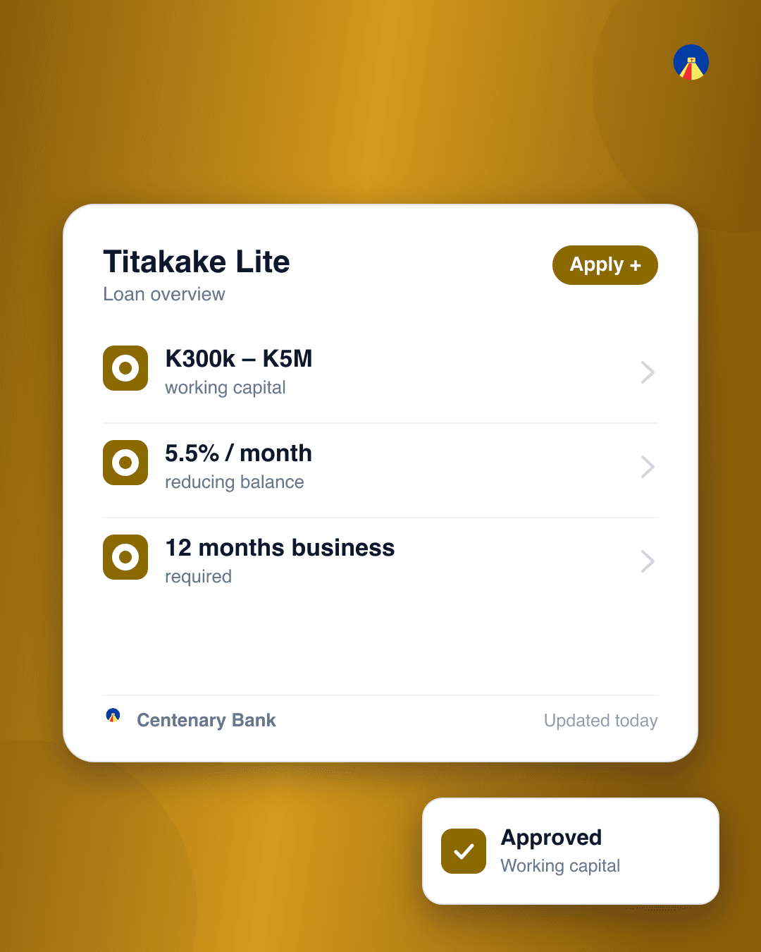 Small Business Microloans (Titakake Lite)