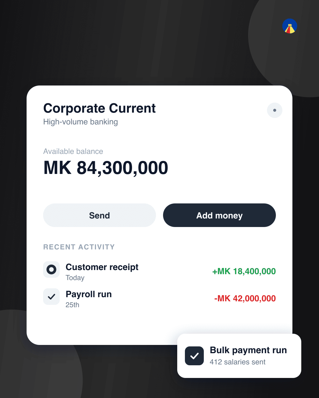 Corporate Current Account
