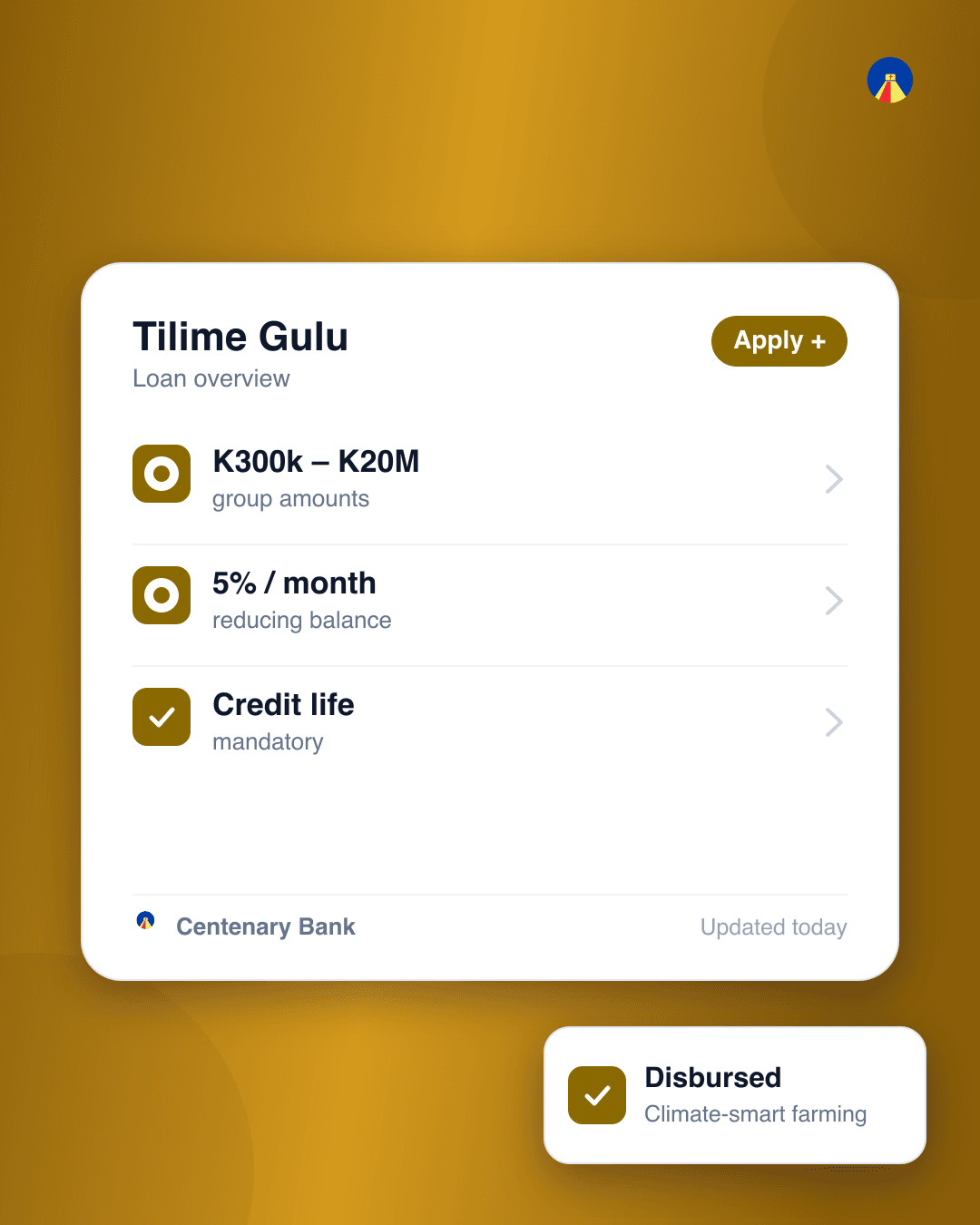 Group Agriculture Microloans (Tilime Gulu)